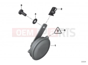 BMW Motorrad BMW 2017 R-Models K5x R 1200 RS (0A05, 0A15) Horn