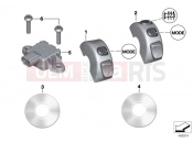 BMW Motorrad BMW 2017 R-Models K5x R 1200 RS (0A05, 0A15) Retrofitting driving mode Pro/DTC