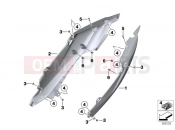 BMW Motorrad BMW 2017 C-Models C evolution (0C03) Trim for luggage compartment