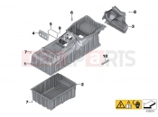 BMW Motorrad BMW 2017 C-Models C evolution (0C03) Housing for high-voltage battery