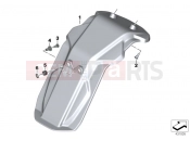 BMW Motorrad BMW 2017 S models S 1000 XR (0D03, 0D13) Mudguard
