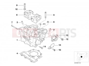 BMW Motorrad BMW 2005 F-Models F 650 CS 04 (0177,0187) Cylinder Head