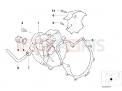 BMW Motorrad BMW 2005 F-Models F 650 CS 04 (0177,0187) Engine housing cover, right