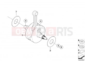BMW Motorrad BMW 2005 F-Models F 650 CS 04 (0177,0187) Crankshaft/Connecting rod