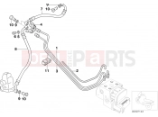 BMW Motorrad BMW 2005 F-Models F 650 CS 04 (0177,0187) Brake pipe front ABS