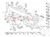 BMW Motorrad BMW 2005 F-Models F 650 CS 04 (0177,0187) Motorcycle frame