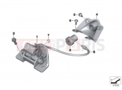 BMW Motorrad BMW 2005 F-Models F 650 CS 04 (0177,0187) Dualseat locking mechanism