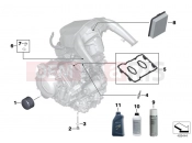 BMW Motorrad BMW 2018 F models K8x F 850 GS (0B09, 0B19) Engine oil / maintenance service