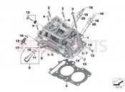 BMW Motorrad BMW 2018 F models K8x F 850 GS (0B09, 0B19) Cylinder Head