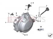 BMW Motorrad BMW 2018 F models K8x F 850 GS (0B09, 0B19) Engine housing cover, left