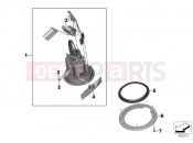 BMW Motorrad BMW 2018 F models K8x F 850 GS (0B09, 0B19) Fuel pump / float sensor