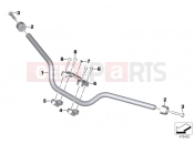 BMW Motorrad BMW 2018 F models K8x F 850 GS (0B09, 0B19) Handlebar