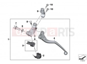 BMW Motorrad BMW 2018 F models K8x F 850 GS (0B09, 0B19) Clutch control assembly