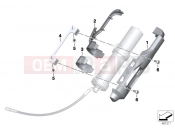 BMW Motorrad BMW 2018 F models K8x F 850 GS (0B09, 0B19) Holder for engine spring strut