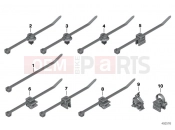 BMW Motorrad BMW 2018 F models K8x F 850 GS (0B09, 0B19) Cable tie / cable tie with bracket