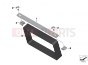 BMW Motorrad BMW 2018 F models K8x F 850 GS (0B09, 0B19) Additional battery holder