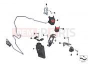 BMW Motorrad BMW 2018 F models K8x F 850 GS (0B09, 0B19) Intelligent emergency SOS call