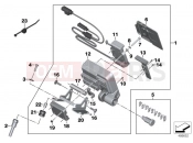 BMW Motorrad BMW 2018 F models K8x F 850 GS (0B09, 0B19) Preparation for navigation system