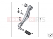 BMW Motorrad BMW 2018 F models K8x F 850 GS (0B09, 0B19) Shift lever, adjustable
