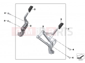 BMW Motorrad BMW 2018 F models K8x F 850 GS (0B09, 0B19) Case carrier for Vario case