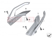 BMW Motorrad BMW 2018 R-Models K5x R 1200 RS (0A05, 0A15) Grab handles