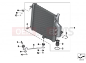 BMW Motorrad BMW 2018 C-Models C 650 GT 16 (0C05, 0C15) Radiator
