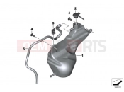 BMW Motorrad BMW 2018 C-Models C 650 GT 16 (0C05, 0C15) Expansion tank
