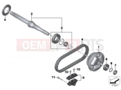 BMW Motorrad BMW 2018 C-Models C 650 GT 16 (0C05, 0C15) Primary shaft
