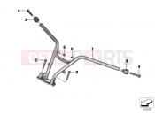BMW Motorrad BMW 2018 C-Models C 650 GT 16 (0C05, 0C15) Handlebar