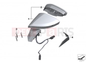 BMW Motorrad BMW 2018 C-Models C 650 GT 16 (0C05, 0C15) Mirror SVA