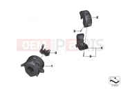 BMW Motorrad BMW 2018 C-Models C 650 GT 16 (0C05, 0C15) Combination switch at handlebar
