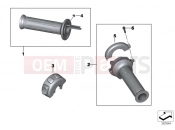 BMW Motorrad BMW 2018 C-Models C 650 GT 16 (0C05, 0C15) Heated handlebar grips