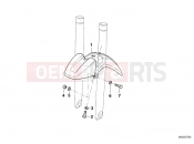 BMW Motorrad BMW 1996 R-Models 4V R 850 R 94 (0401,0406) Lower mudguard