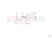 BMW Motorrad BMW 1996 R-Models 4V R 850 R 94 (0401,0406) Tail trim