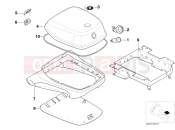 BMW Motorrad BMW 1996 R-Models 4V R 850 R 94 (0401,0406) Radio telephone box