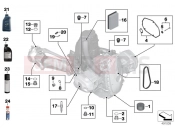 BMW Motorrad BMW 2006 R-Models K2x HP2 Enduro (0369,0389) Engine oil / maintenance service