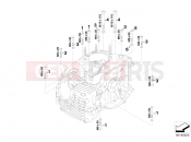 BMW Motorrad BMW 2006 R-Models K2x HP2 Enduro (0369,0389) mounting point crankcase left