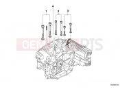BMW Motorrad BMW 2006 R-Models K2x HP2 Enduro (0369,0389) mounting point crankcase right