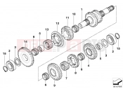 BMW Motorrad BMW 2006 R-Models K2x HP2 Enduro (0369,0389) Output shaft