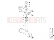 BMW Motorrad BMW 2006 R-Models K2x HP2 Enduro (0369,0389) Fork bridge