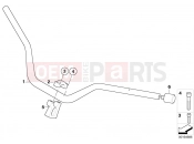 BMW Motorrad BMW 2006 R-Models K2x HP2 Enduro (0369,0389) Handle bar/mounting