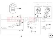 BMW Motorrad BMW 2006 R-Models K2x HP2 Enduro (0369,0389) Clutch control assembly