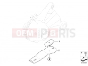 BMW Motorrad BMW 2006 R-Models K2x HP2 Enduro (0369,0389) Rear axle guard