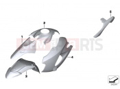 BMW Motorrad BMW 2006 R-Models K2x HP2 Enduro (0369,0389) Primed parts