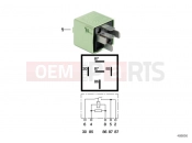BMW Motorrad BMW 2006 R-Models K2x HP2 Enduro (0369,0389) Relay, make contact, white green