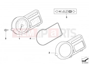 BMW Motorrad BMW 2006 R-Models K2x HP2 Enduro (0369,0389) Instrument cluster