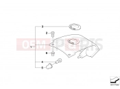 BMW Motorrad BMW 2006 R-Models K2x HP2 Enduro (0369,0389) Rear light