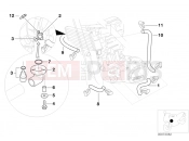 BMW Motorrad BMW 2006 F-Models F 650 GS Dakar 04 (0176,0186) Radiator hoses/temperature sensor