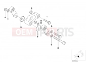 BMW Motorrad BMW 2006 F-Models F 650 GS Dakar 04 (0176,0186) Deflection parts, mounting
