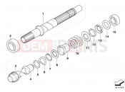 BMW Motorrad BMW 2007 R-Models K2x R 1200 ST (0328,0338) Drive Shaft